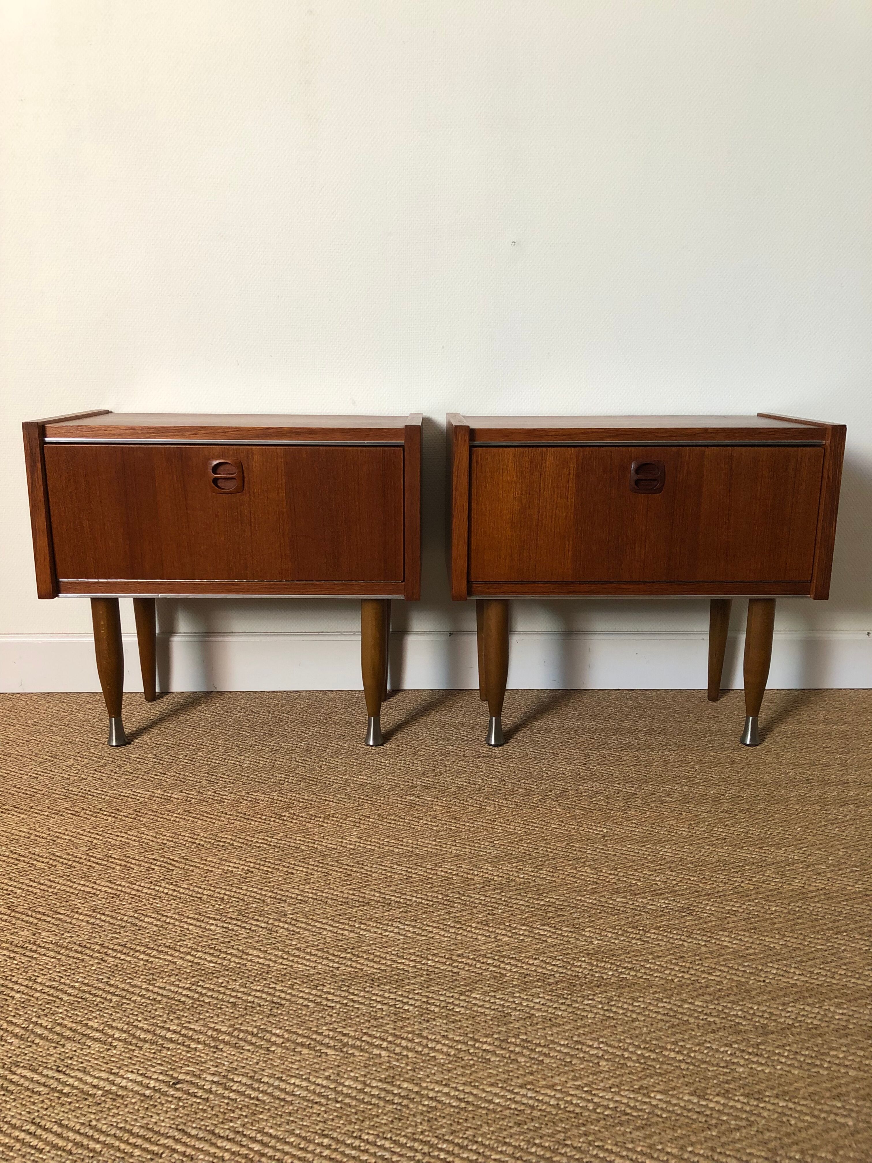 Pair of bedside tables