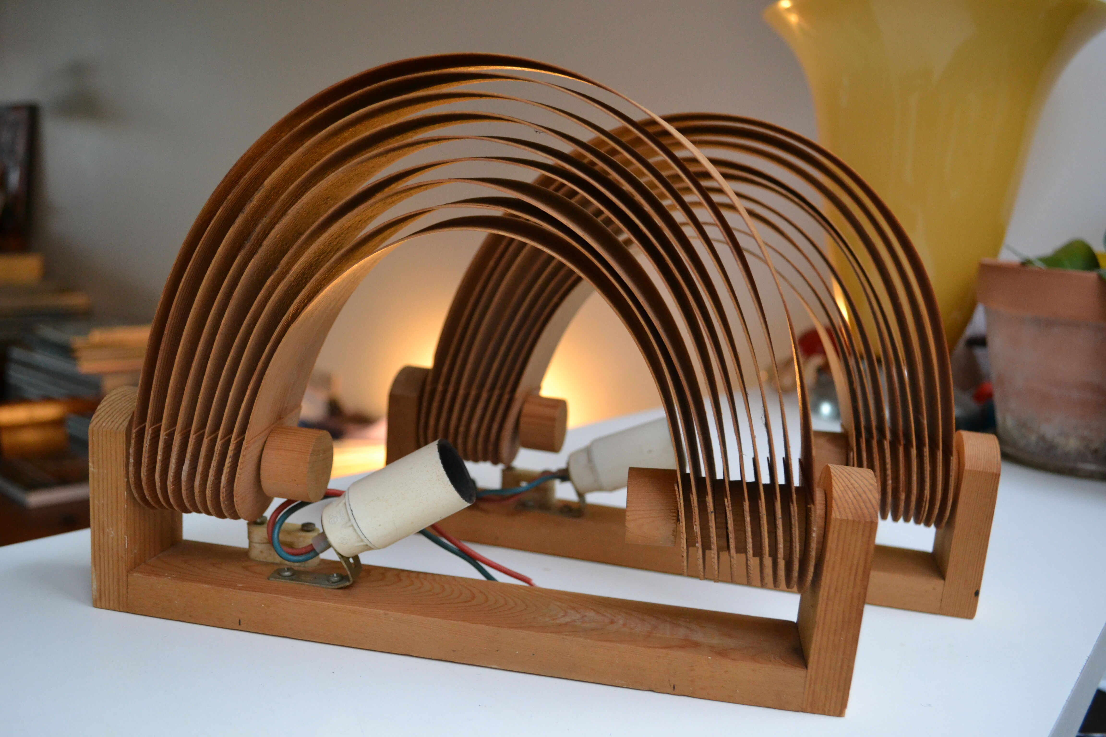 Pair of Scandinavian sconces Hans Agne Jakobsson 60s