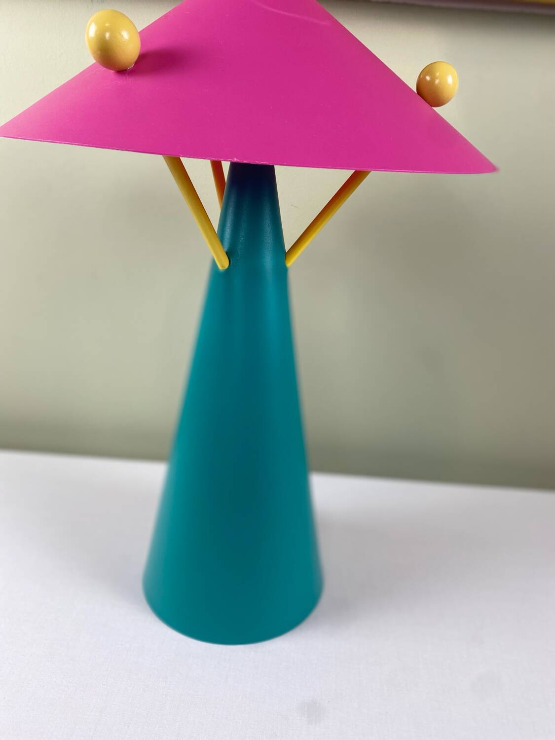 Colorful vintage lamp