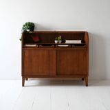 Vintage Scandinavian oak secretaire by Nybro Möbelfabrik