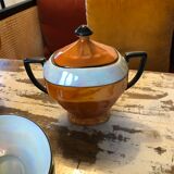 Art Deco porcelain tea set