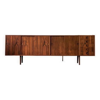 Rosewood Lowboard Chest of Drawers, Denmark 1960s/70s