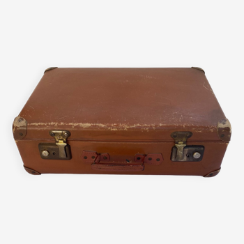 Valise en carton vintage