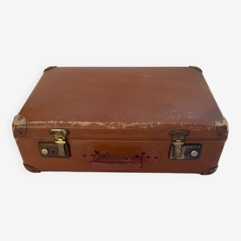 Vintage cardboard suitcase