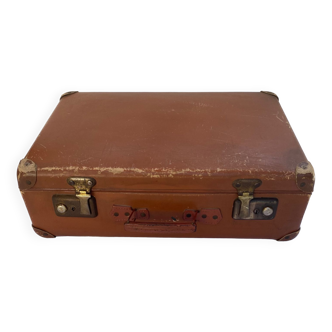 Vintage cardboard suitcase