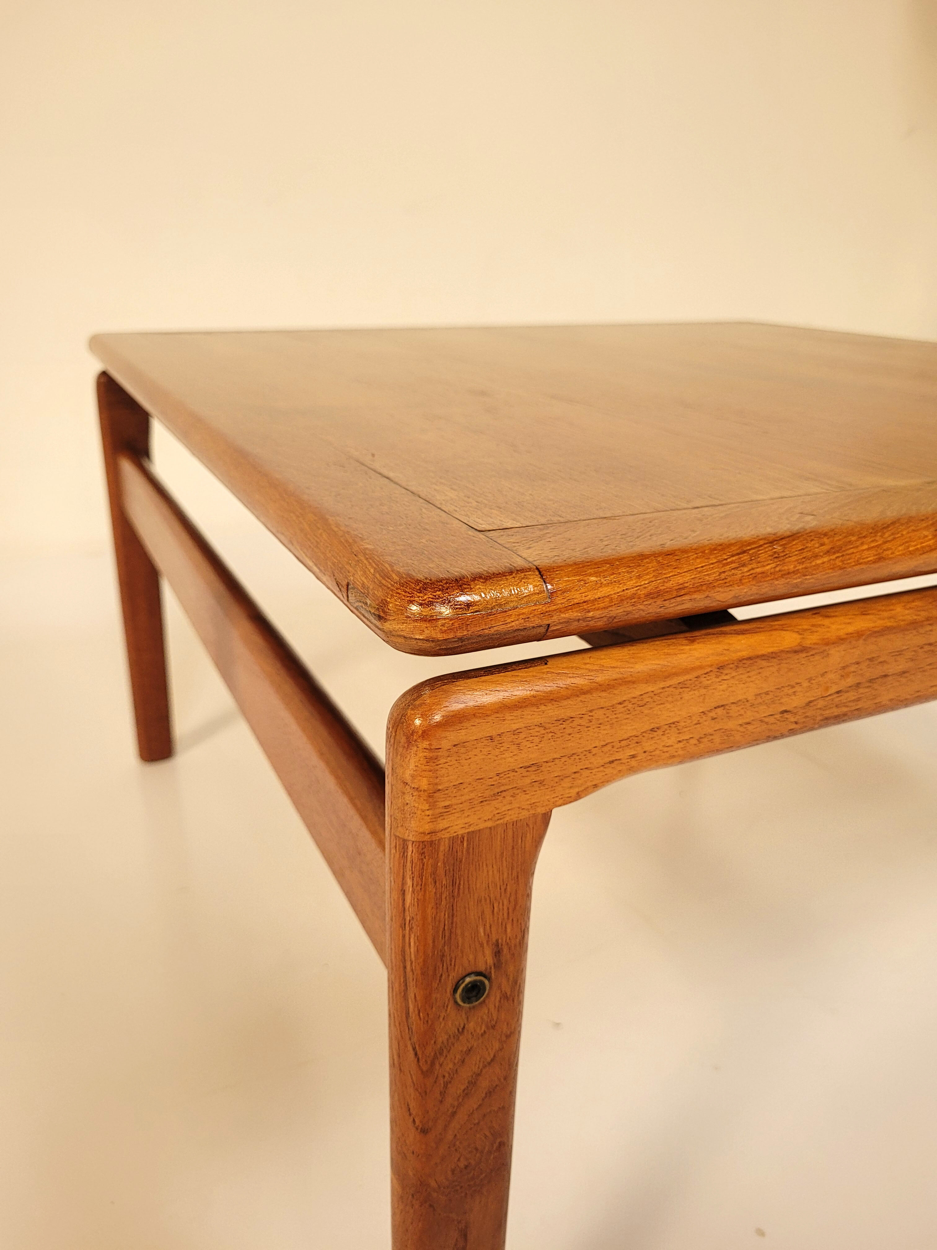 Teak coffee table by Trioh, Denmark 1960's