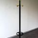 Parrot coat rack, 8 hooks and umbrella holder.