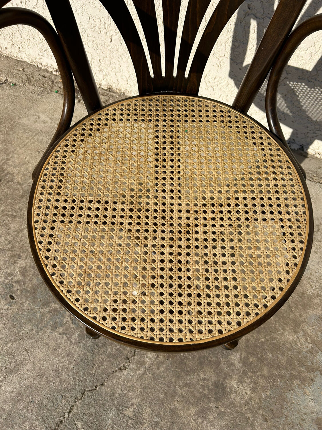 Swivel vintage armchair