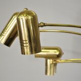 Brass floor chandelier, 70s