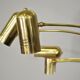 Brass floor chandelier, 70s