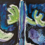 Algarve, aquarelle 1977, 66 x 57 cm