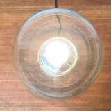 Vintage 1970s space globe table lamp