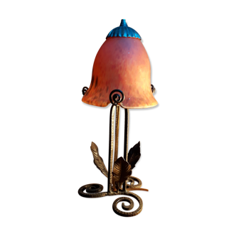 Small wrought iron lamp 1920