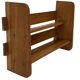 Vintage wooden standing bookcase from the 1950s
