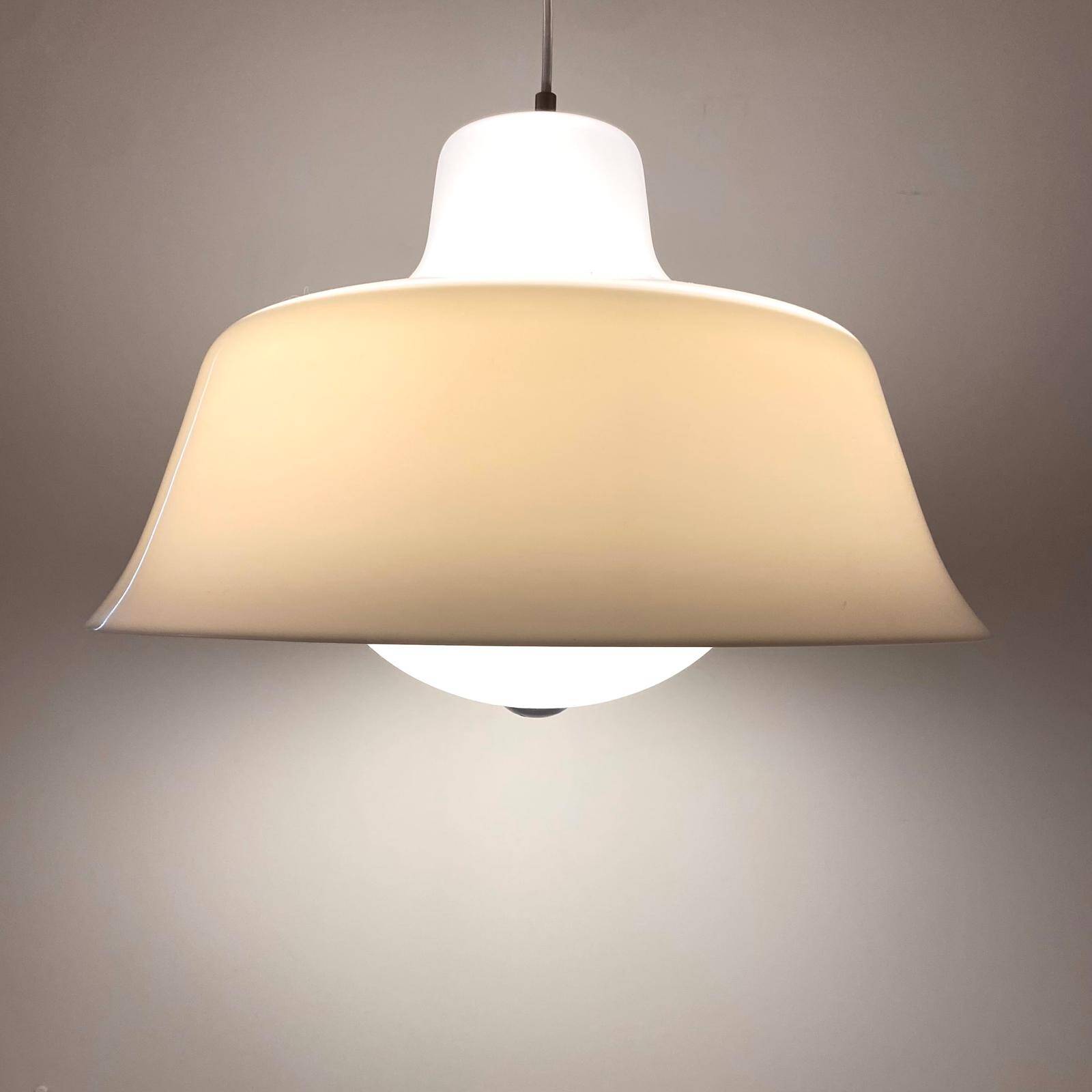 Mid Century Modern Ceiling Light Sergio Asti for Kartell, Italy '60