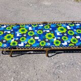 Deckchair deck vintage camp bed lafuma - 70s