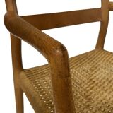Vintage Niels Otto Moller Armchair Model 67 in Oak Danish Design