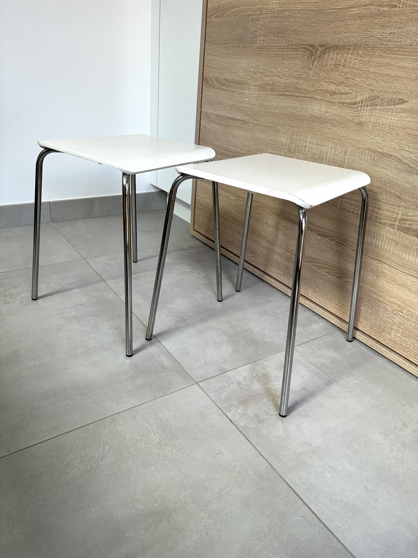 IKEA Gilbert stool pair 1990
