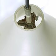 Lisa Johansson-Pape Vintage Opal Glass Pendant – Finnish Mid-Century Light