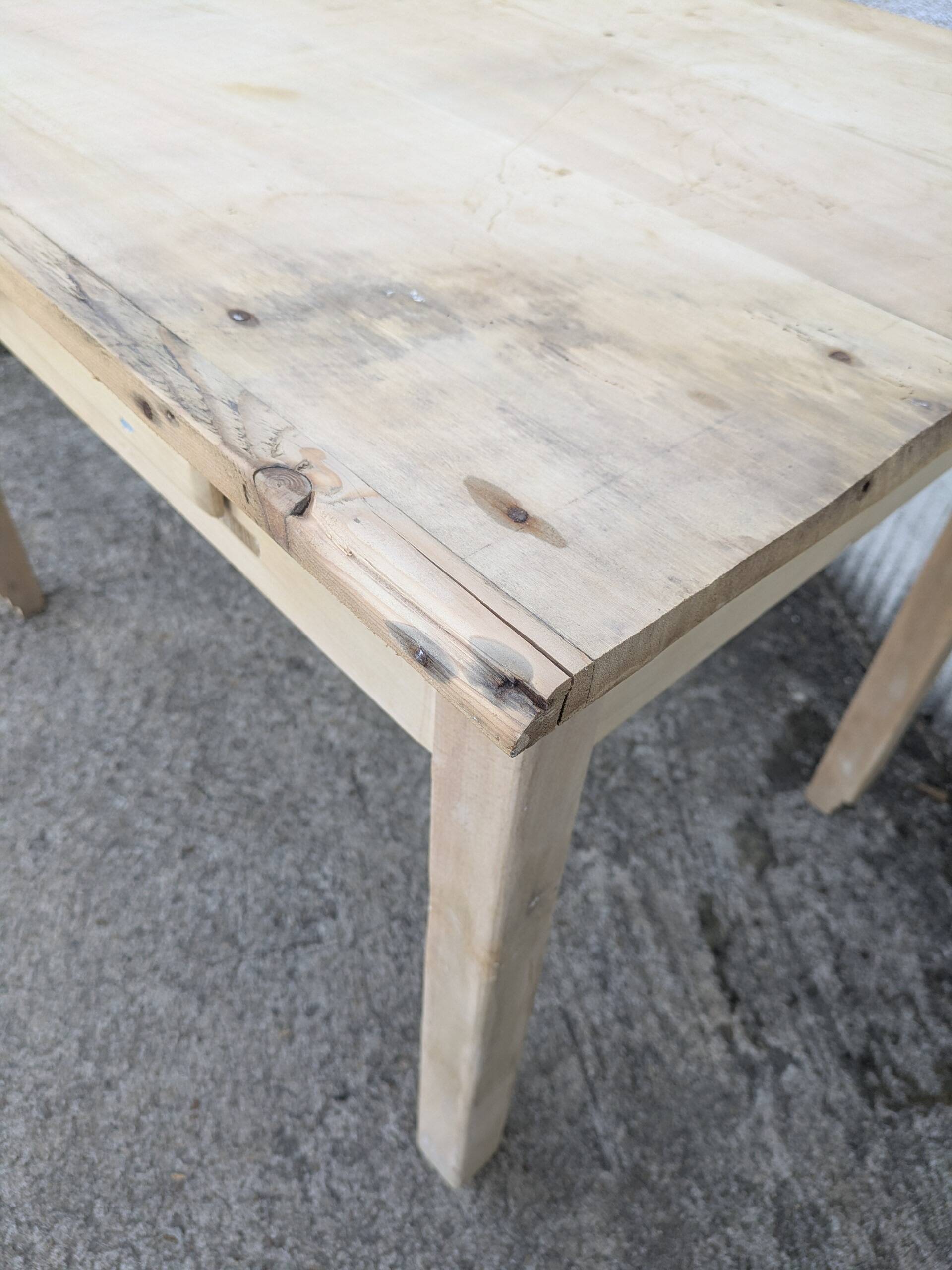 Table de ferme, bureau, console