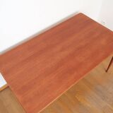 Scandinavian stretch teak table