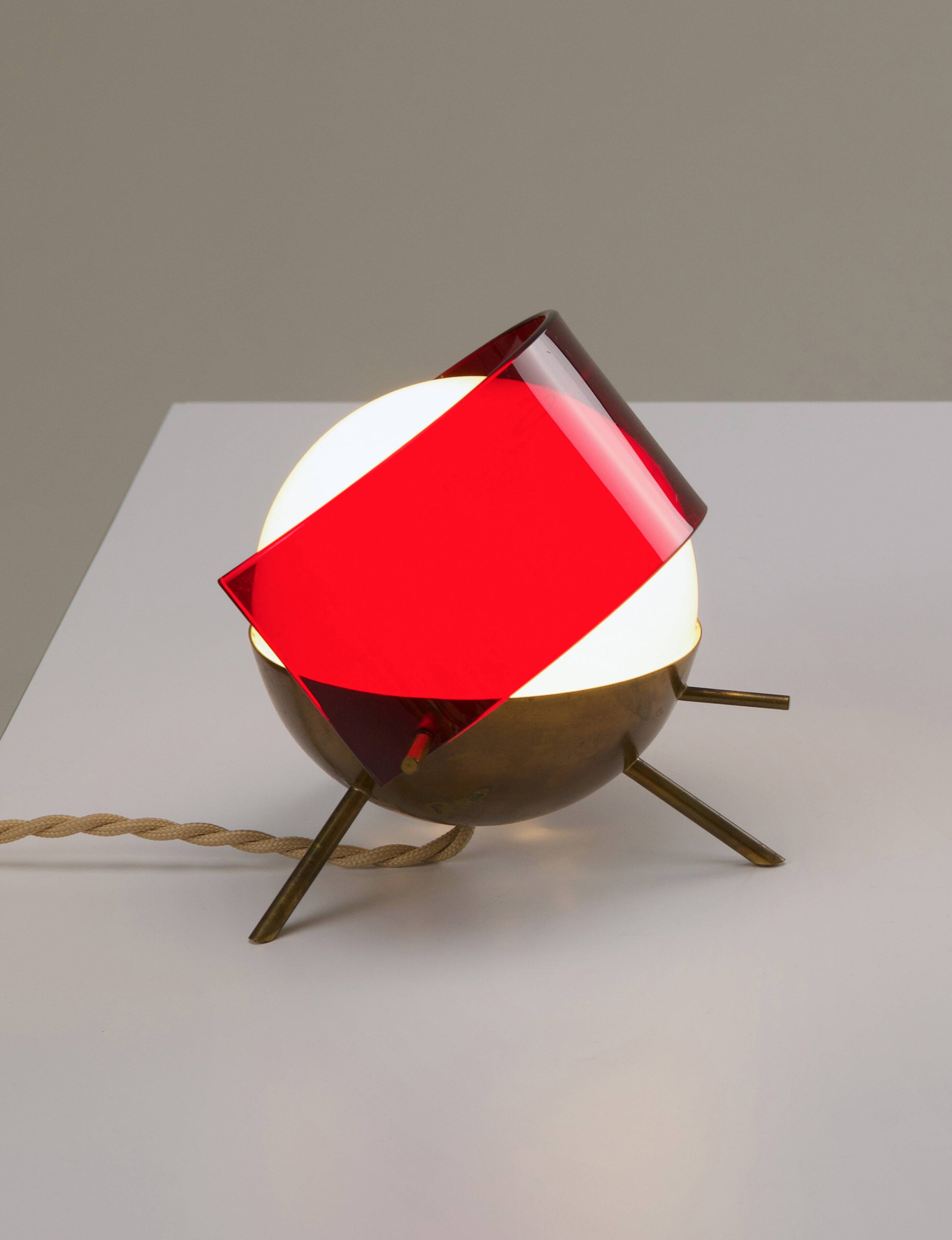 Rare Tripod Table Lamp - Stilux Milano