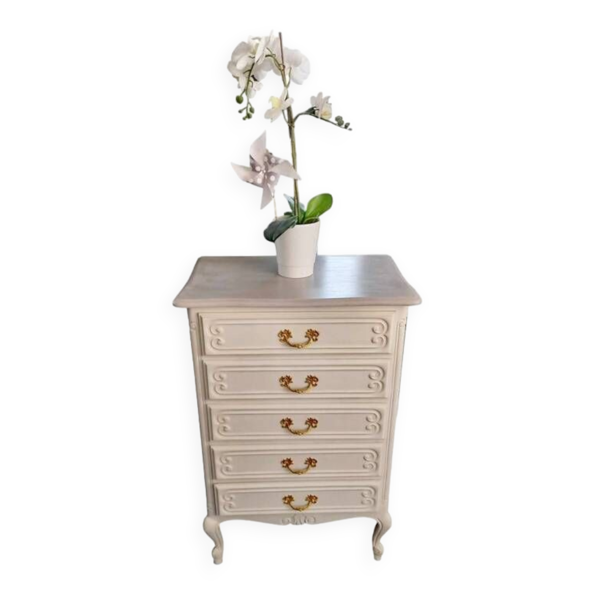 Old weekly chest of drawers