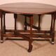 Gateleg Table in Oak from the 18th Century