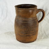 Pitcher in glazed earth - XIXth