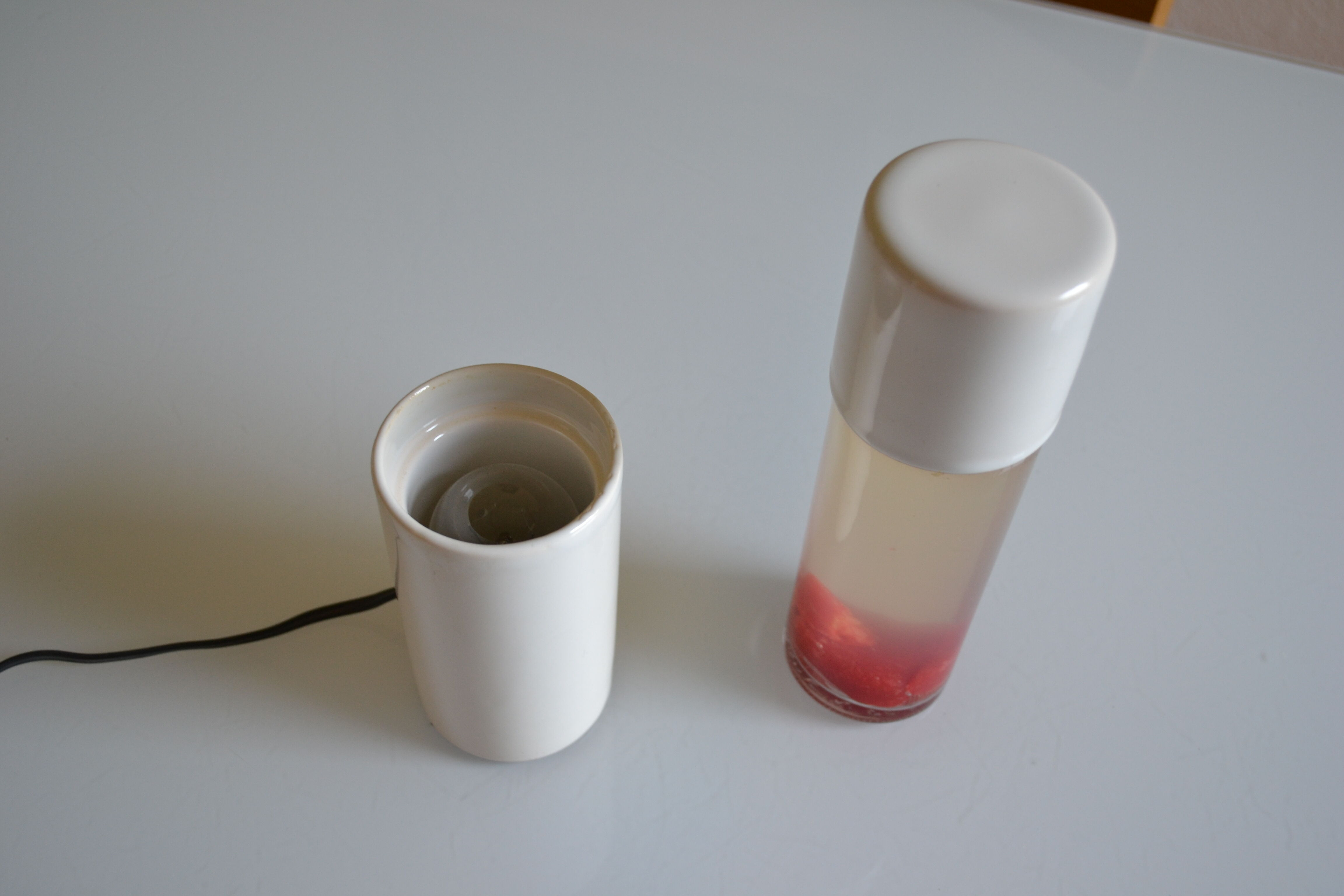 Psychedelic lamp 70's lava space age