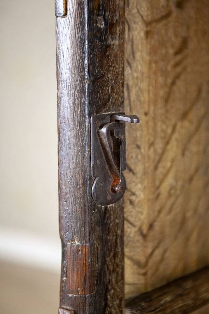 19th Century Dutch Mannerism Oak Cabinet