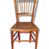 Chair Bistro décor crocodile light wood