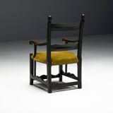 Rustic Folk Art Armchair, France, 19th Century