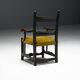 Rustic Folk Art Armchair, France, 19th Century
