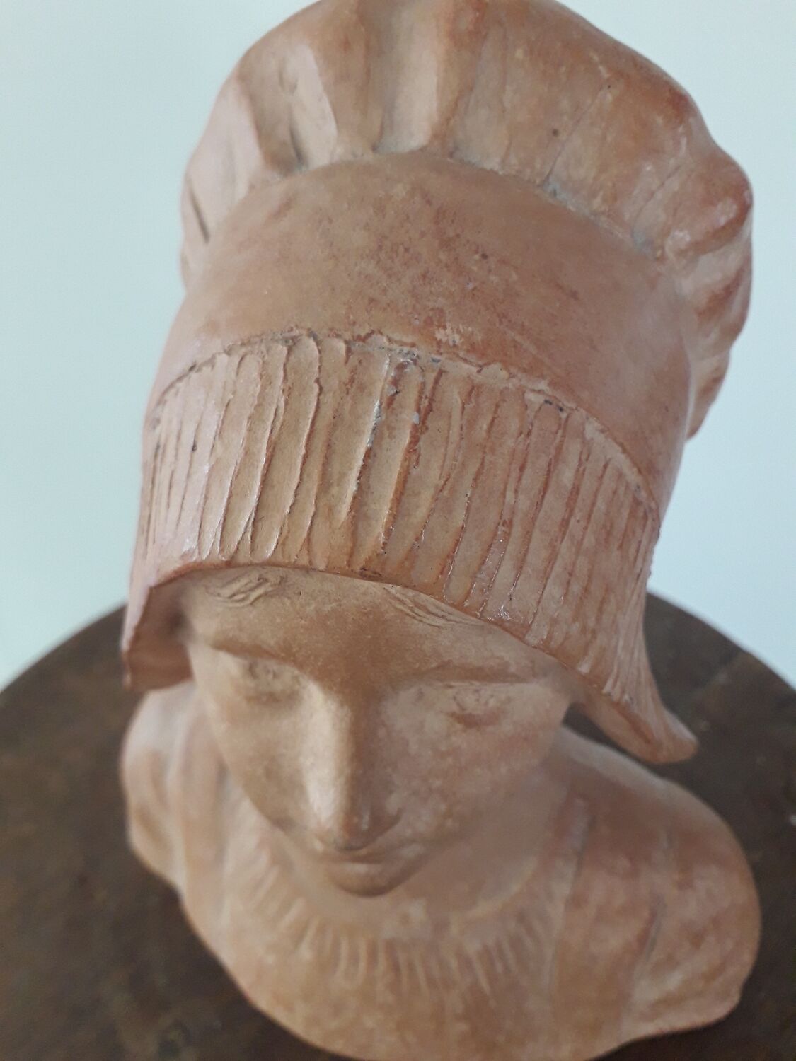 Young Breton statue of F Rozet