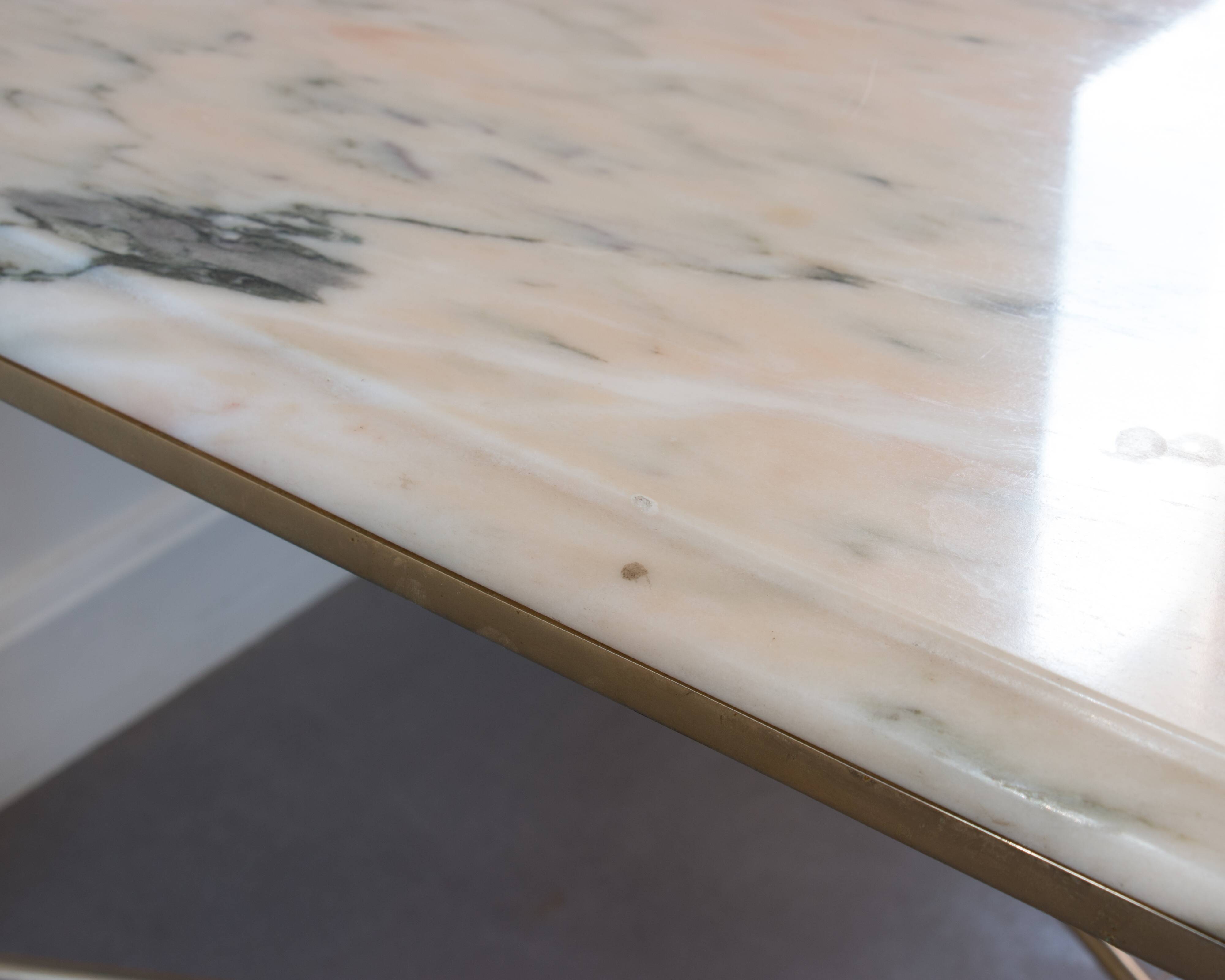 Marble coffee table