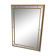 Miroir doré et biseauté à parecloses DeKnudt, Belgique 1960-70