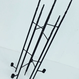 Vintage filigree mid century candleholder iron 60s