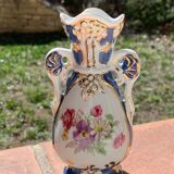 Small porcelain vase Royal Dux Bohemia Czechoslovakia 1950 Art Nouveau