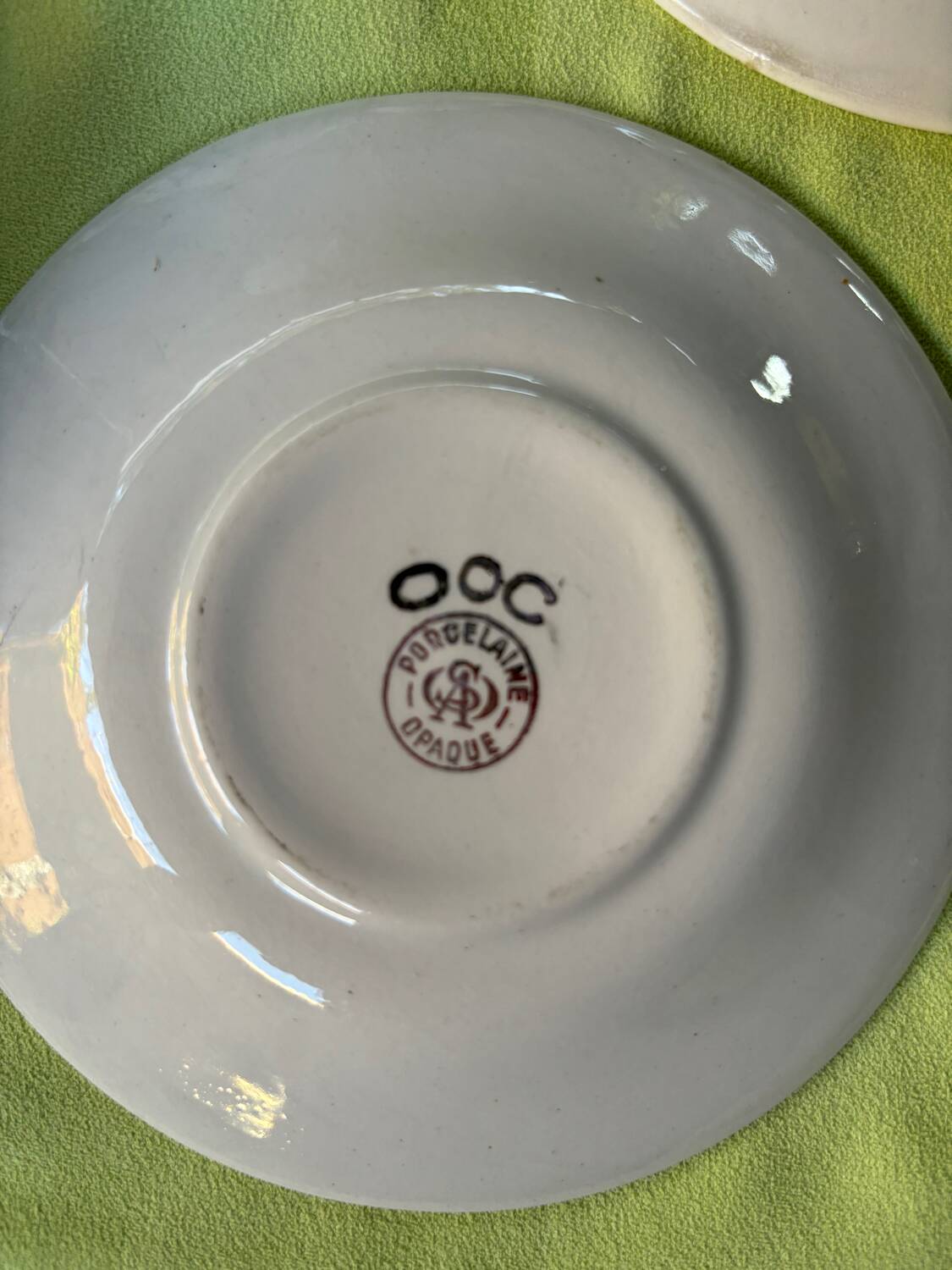 Service tasse the porcelaine