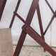 Former stool wood and metal vintage