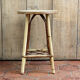 Tabouret en rotin vintage