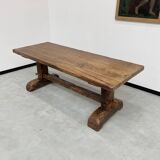 Monastery farm table in oak 1900