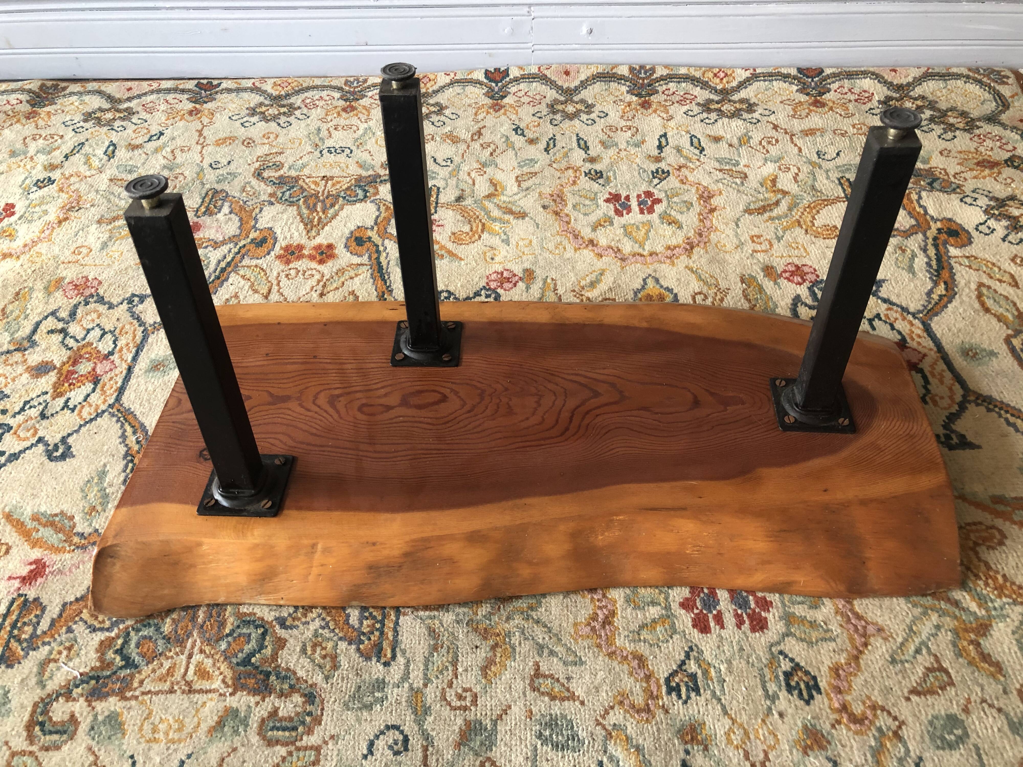 Solid wooden coffee table