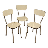 Chaises vert d'eau formica