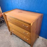 Vintage Scandinavian style chest of drawers. 60s