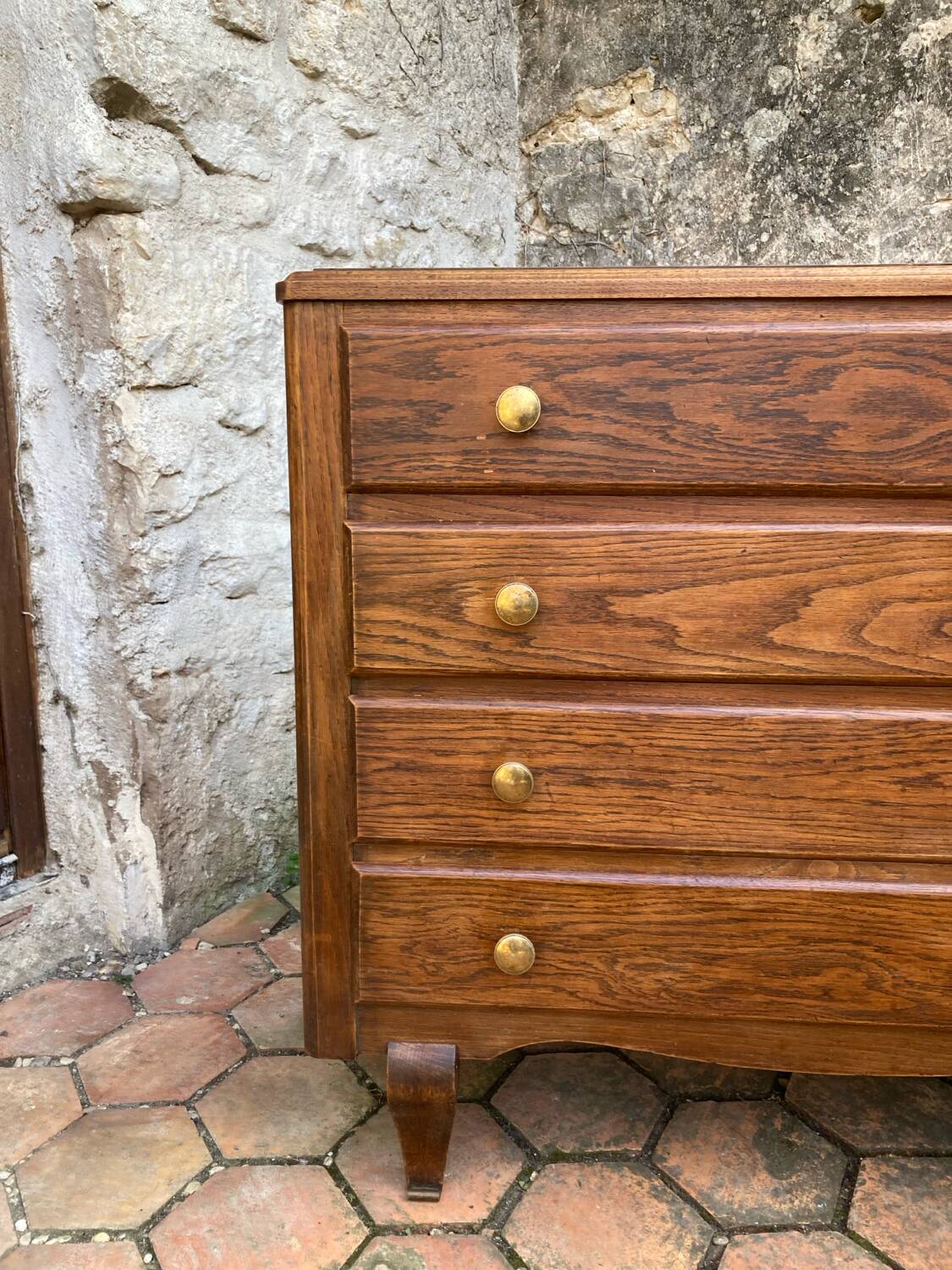 Antique Art Deco style chest of drawers