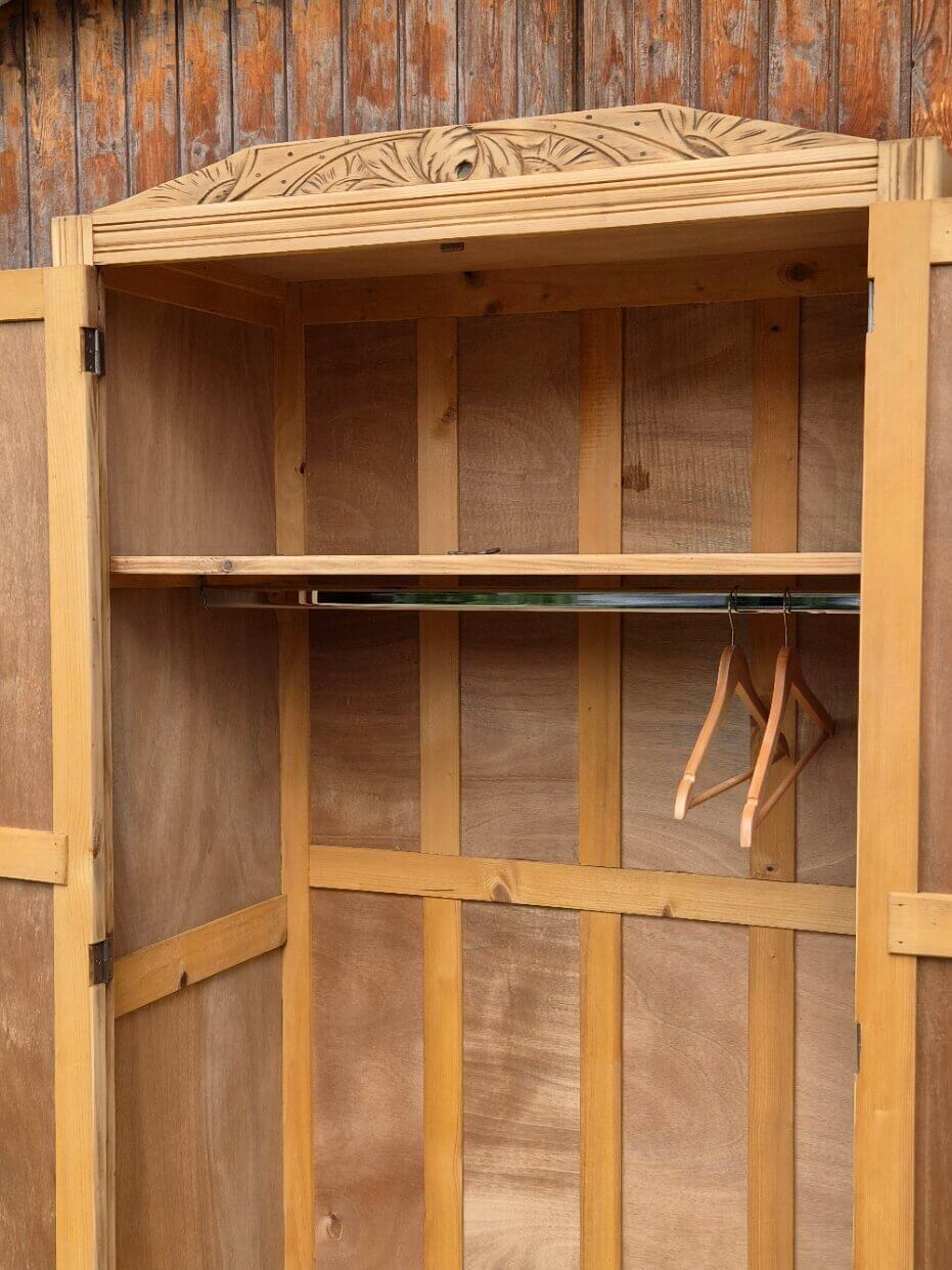 Renovated antique Parisian wardrobe/closet | Clotilde