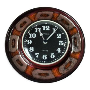 horloge murale en céramique