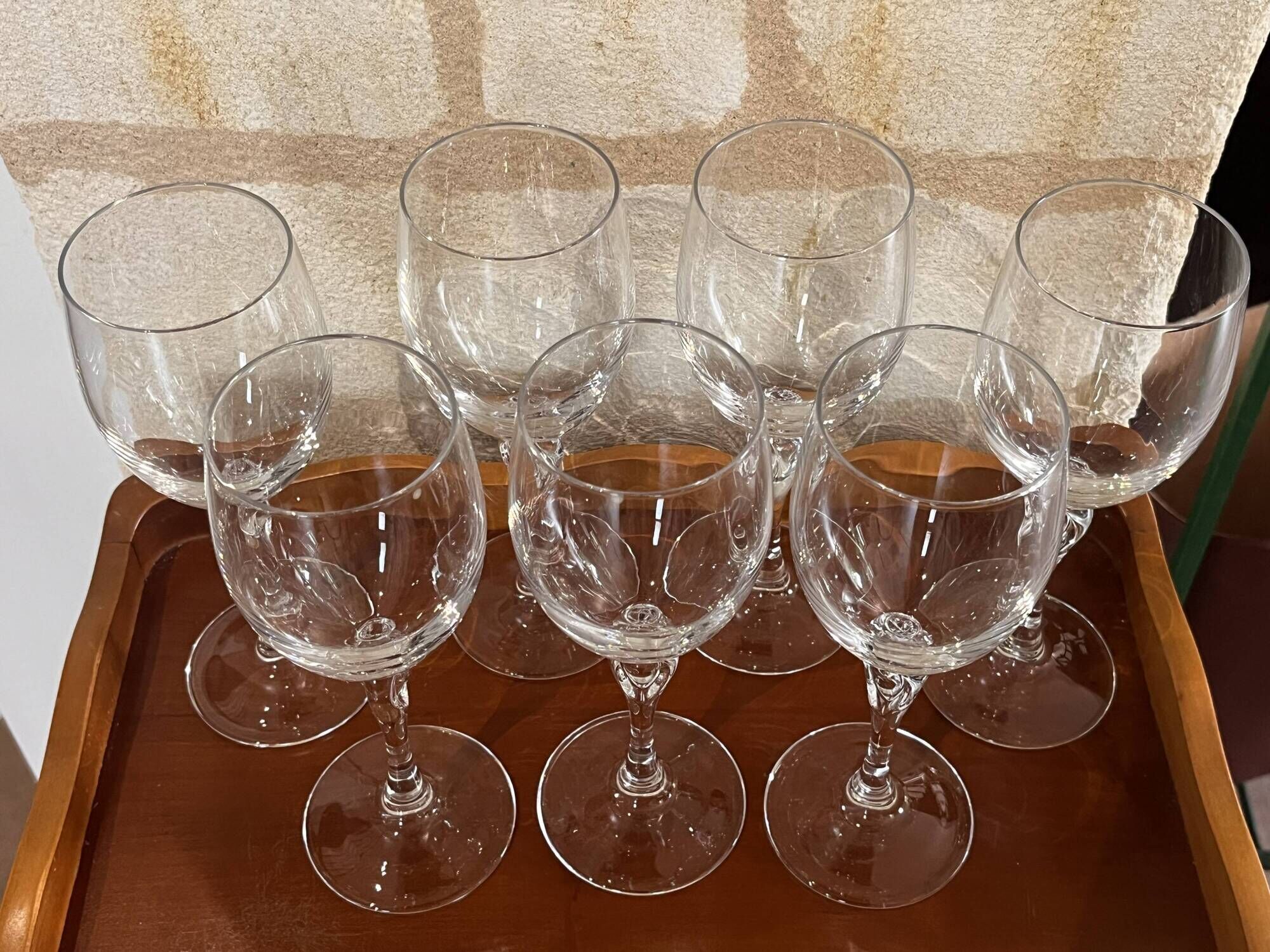 Crystal glasses